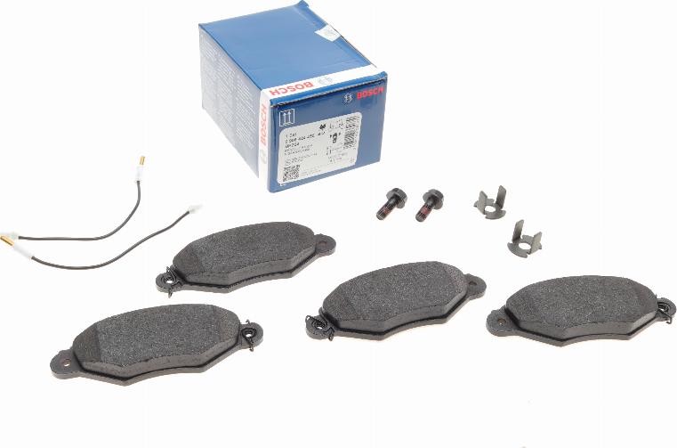 BOSCH 0 986 424 455 - Set placute frana,frana disc parts5.com