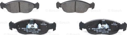 BOSCH 0 986 424 410 - Jarrupala, levyjarru parts5.com