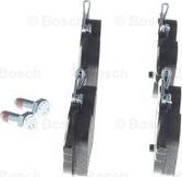 BOSCH 0 986 424 545 - Brake Pad Set, disc brake parts5.com