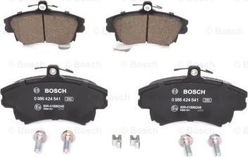 BOSCH 0 986 424 541 - Set placute frana,frana disc parts5.com