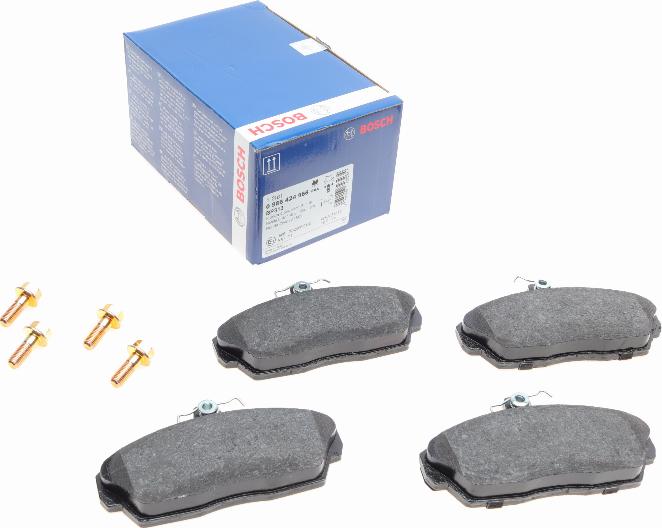 BOSCH 0 986 424 566 - Set placute frana,frana disc parts5.com