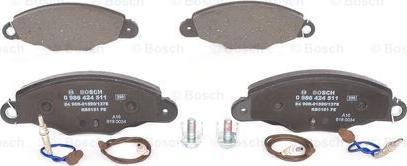 BOSCH 0 986 424 511 - Set placute frana,frana disc parts5.com