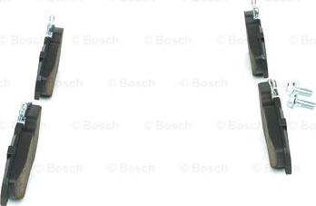 BOSCH 0 986 424 531 - Bremsbelagsatz, Scheibenbremse parts5.com