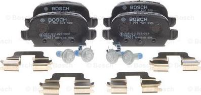 BOSCH 0 986 424 528 - Set placute frana,frana disc parts5.com