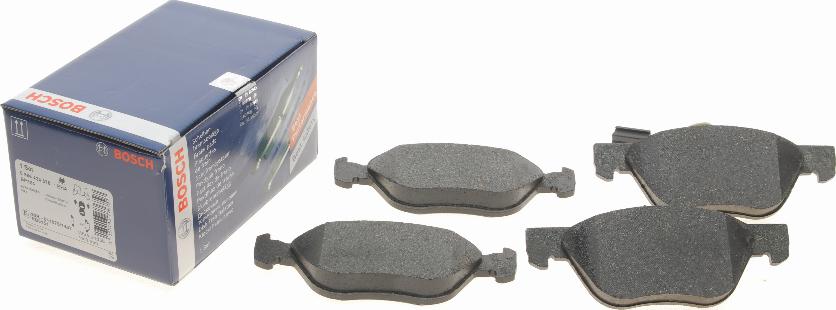 BOSCH 0 986 424 578 - Brake Pad Set, disc brake parts5.com