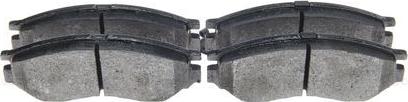 BOSCH 0 986 424 572 - Brake Pad Set, disc brake parts5.com