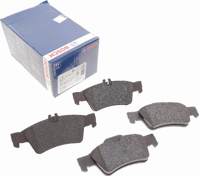 BOSCH 0 986 424 699 - Komplet pločica, disk-kočnica parts5.com