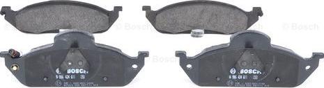 BOSCH 0 986 424 611 - Sada brzdových platničiek kotúčovej brzdy parts5.com