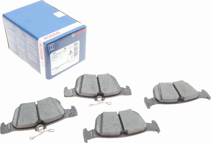 BOSCH 0 986 424 807 - Zestaw klocków hamulcowych, hamulce tarczowe parts5.com