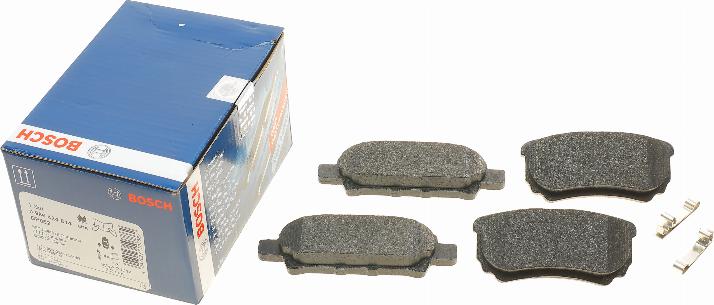 BOSCH 0 986 424 814 - Brake Pad Set, disc brake parts5.com