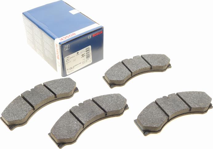 BOSCH 0 986 424 832 - Sada brzdových destiček, kotoučová brzda parts5.com