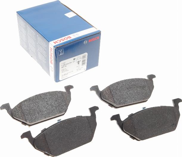 BOSCH 0 986 424 364 - Fékbetétkészlet, tárcsafék parts5.com