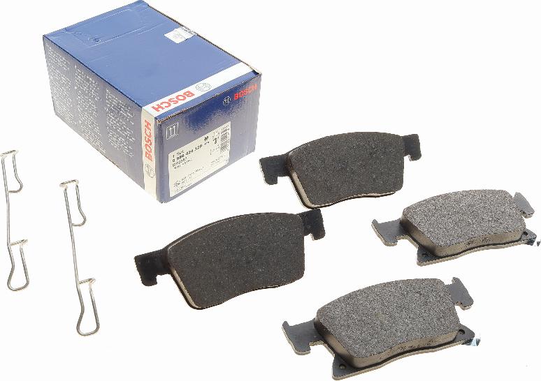 BOSCH 0 986 424 329 - Brake Pad Set, disc brake parts5.com