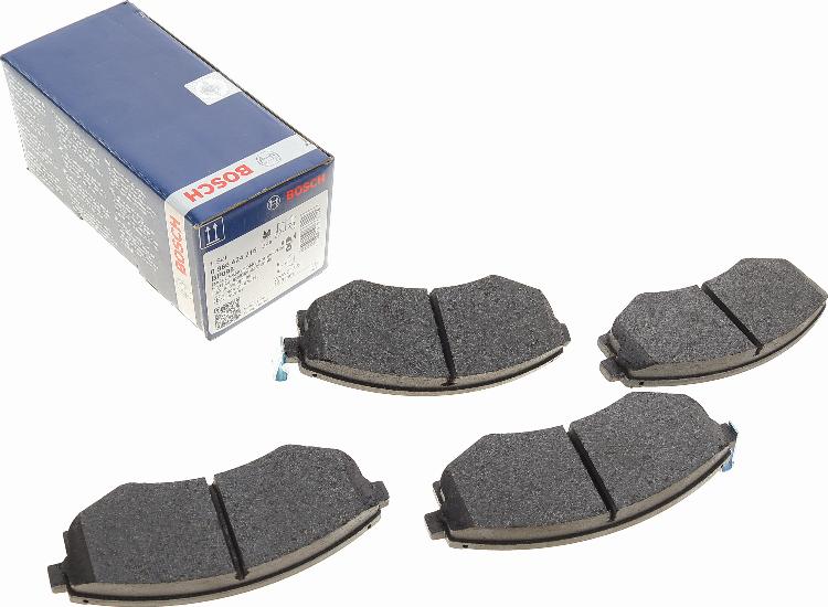 BOSCH 0 986 424 215 - Brake Pad Set, disc brake parts5.com