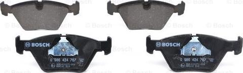 BOSCH 0 986 424 767 - Set placute frana,frana disc parts5.com