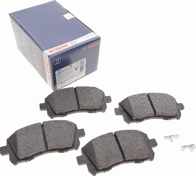 BOSCH 0 986 424 700 - Komplet pločica, disk-kočnica parts5.com