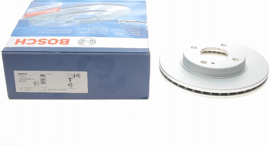 BOSCH 0 986 479 566 - Brake Disc parts5.com