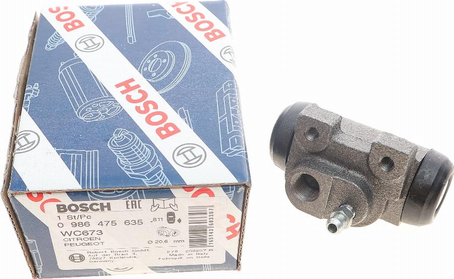 BOSCH 0 986 475 635 - Wheel Brake Cylinder parts5.com