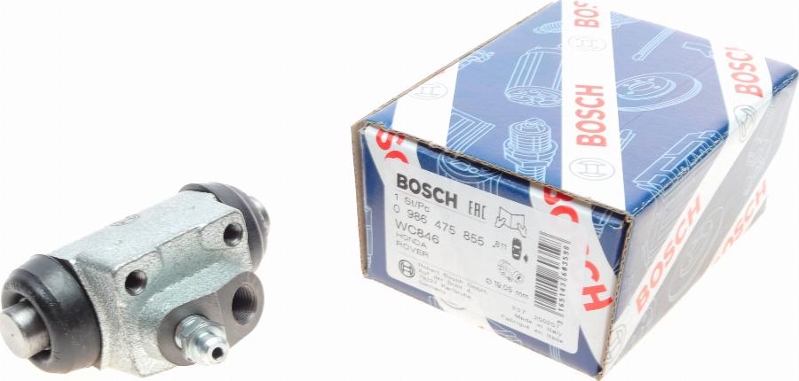 BOSCH 0 986 475 855 - Cilindro de freno de rueda parts5.com