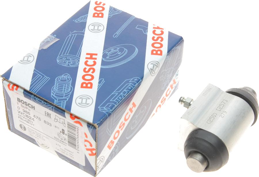 BOSCH 0 986 475 833 - Tekerlek fren silindiri parts5.com