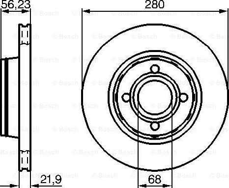 BOSCH 0 986 478 128 - Piduriketas parts5.com