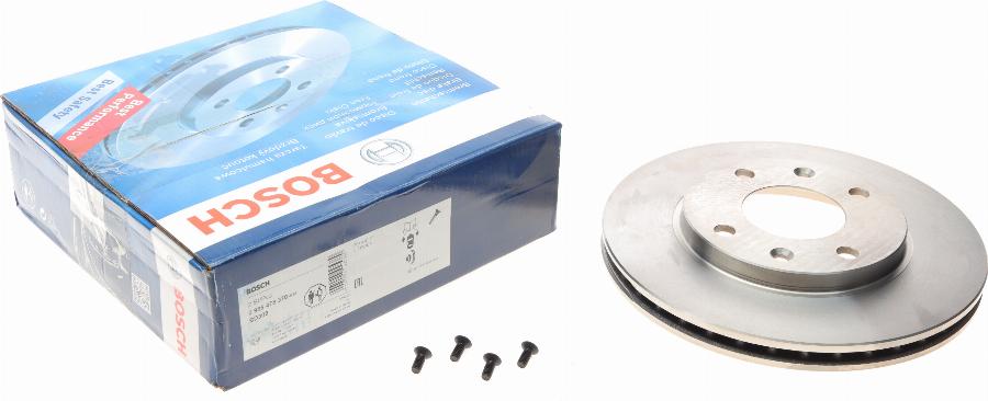 BOSCH 0 986 478 370 - Brzdový kotouč parts5.com