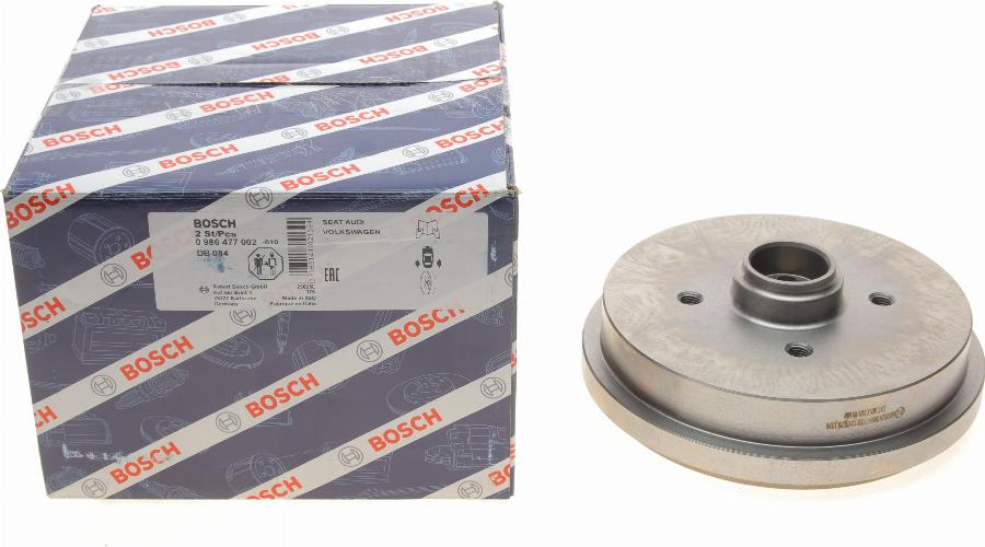 BOSCH 0 986 477 002 - Brake Drum parts5.com