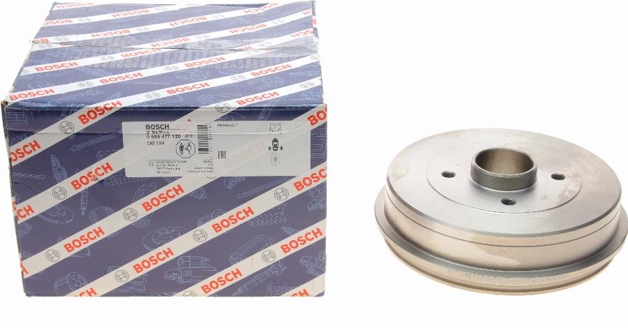 BOSCH 0 986 477 120 - Brake Drum parts5.com