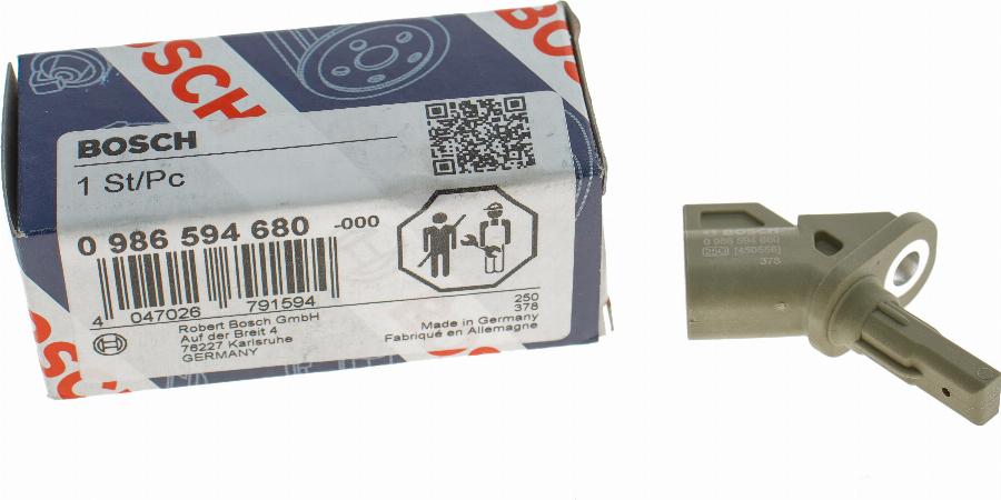 BOSCH 0 986 594 680 - Sensor, Raddrehzahl parts5.com