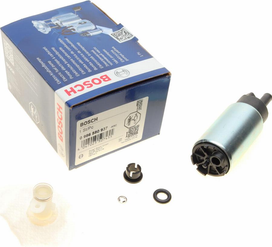 BOSCH 0 986 580 937 - Fuel Pump parts5.com