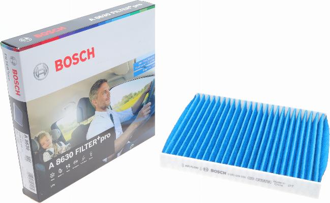 BOSCH 0 986 628 630 - Szűrő, utastér levegő parts5.com