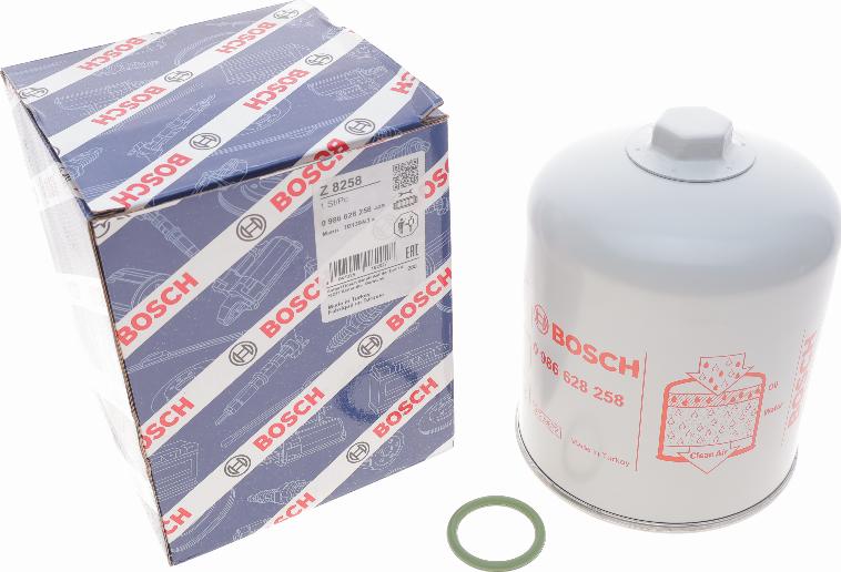 BOSCH 0 986 628 258 - Element filtrant uscator aer, compresor parts5.com