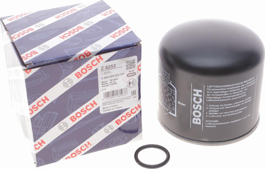 BOSCH 0 986 628 253 - Air Dryer Cartridge, compressed-air system parts5.com