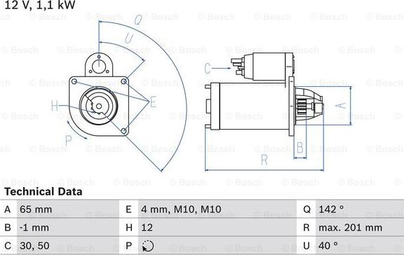 BOSCH 0 986 021 741 - Startér parts5.com