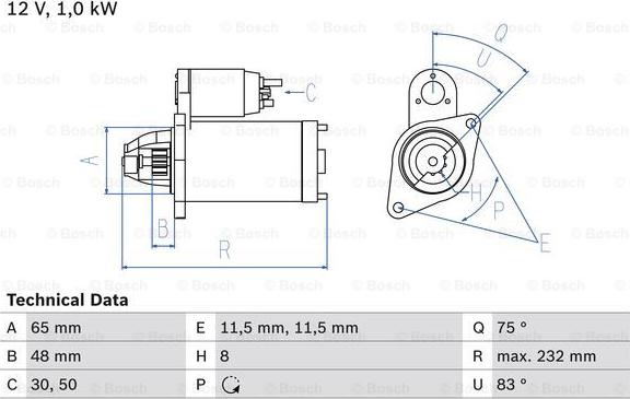 BOSCH 0 986 023 470 - Uputnik parts5.com