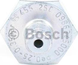 BOSCH 0 986 345 000 - Snímač, tlak oleje parts5.com