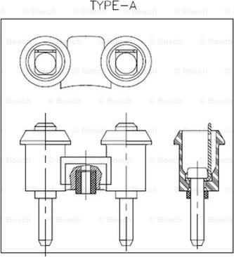 BOSCH 0 986 320 111 - Κόρνα parts5.com