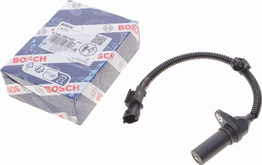 BOSCH 0 986 280 497 - Senzor impulsuri, arbore cotit parts5.com