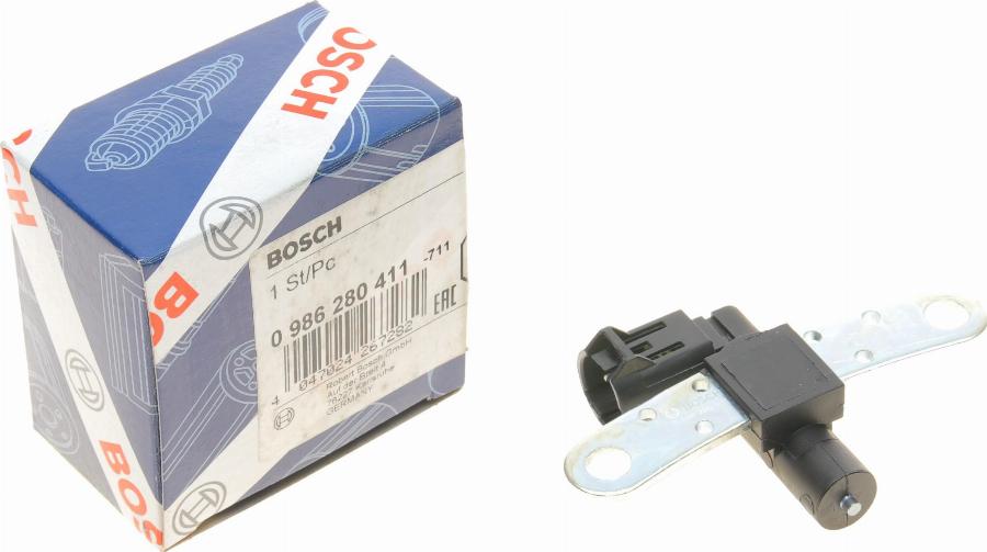 BOSCH 0 986 280 411 - Импулсен датчик, колянов вал parts5.com