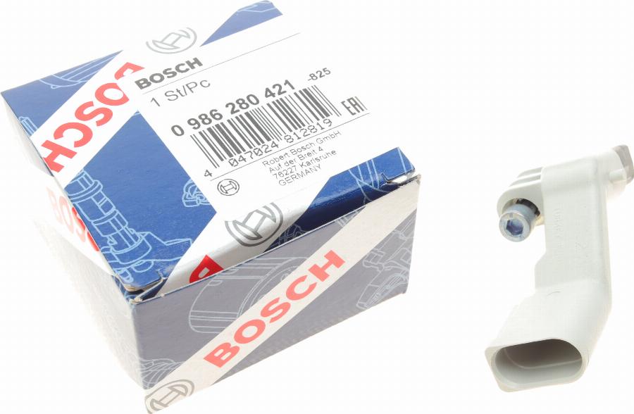 BOSCH 0 986 280 421 - Capteur d'angle, vilebrequin parts5.com