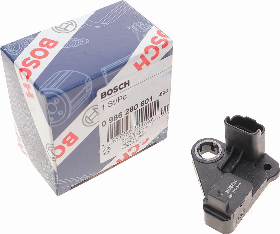 BOSCH 0 986 280 601 - Sensor, crankshaft pulse parts5.com