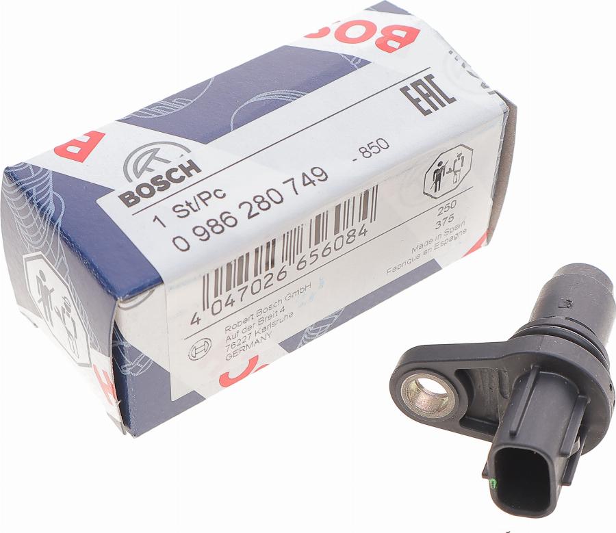 BOSCH 0 986 280 749 - Импулсен датчик, колянов вал parts5.com