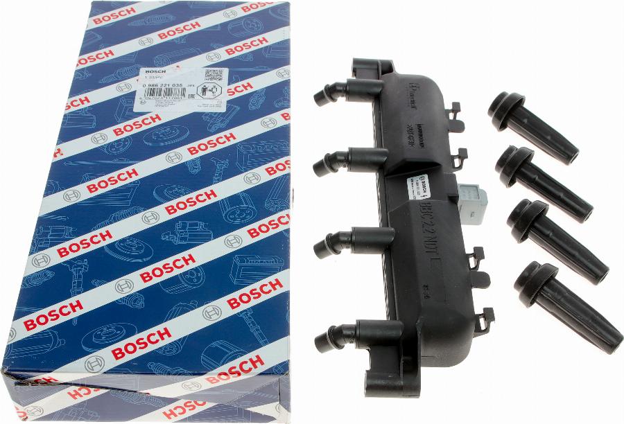 BOSCH 0 986 221 035 - Vzigalna tuljava parts5.com