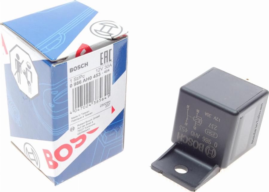 BOSCH 0 986 AH0 453 - Relé pracovného prúdu parts5.com