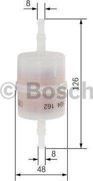 BOSCH 0 450 904 162 - Filter goriva parts5.com