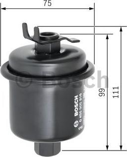 BOSCH 0 450 905 916 - Palivový filtr parts5.com