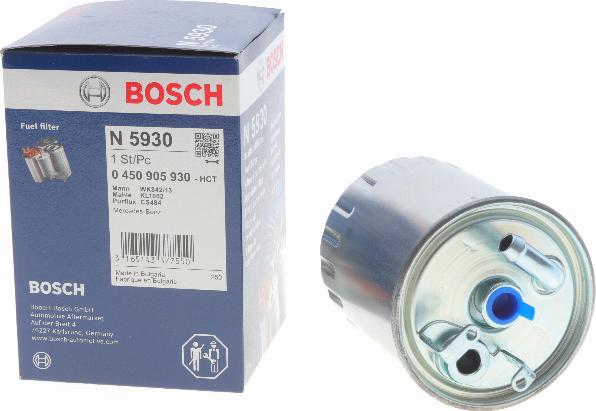 BOSCH 0 450 905 930 - Fuel filter parts5.com