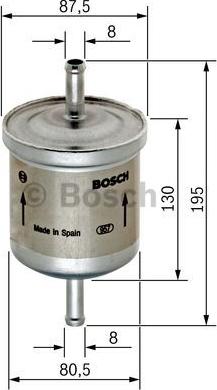 BOSCH 0 450 905 216 - Fuel filter parts5.com