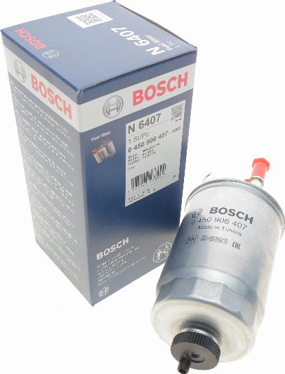 BOSCH 0 450 906 407 - Filtro combustible parts5.com