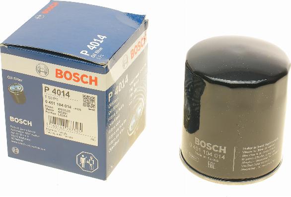 BOSCH 0 451 104 014 - Маслен филтър parts5.com